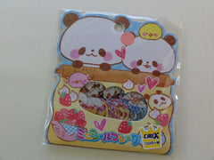 Cute Kawaii Crux Panda Sweets and Chicks Stickers Flake Sack