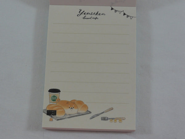 Cute Kawaii Kamio Bread Yeastken Bakery Cafe Mini Notepad / Memo Pad ...