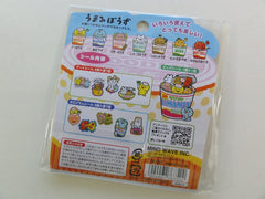 Cute Kawaii Mind Wave Chicken Noodle Flake Stickers Sack