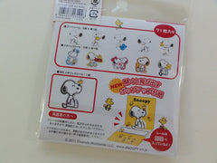 Cute Kawaii Kamio Peanuts Snoopy Stickers Sack - A