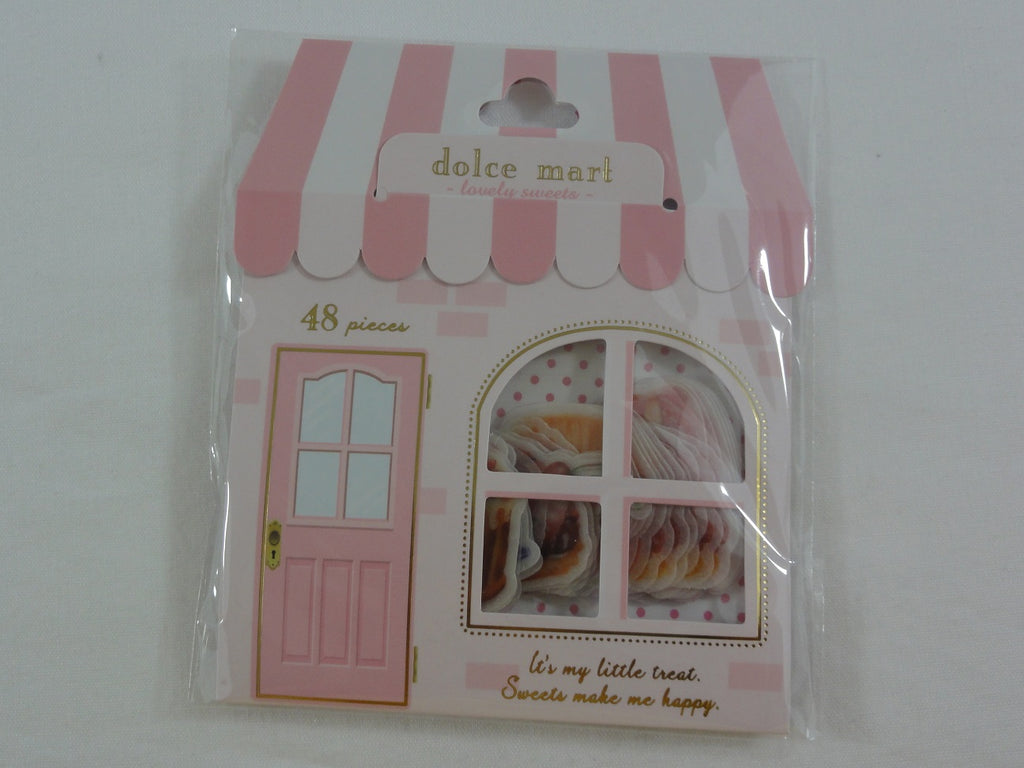 Cute Kawaii Q-Lia Dolce Mart Flake Stickers Sack - Lovely Sweets