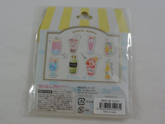 Cute Kawaii Q-Lia Dolce Mart Flake Stickers Sack - Cold Drink