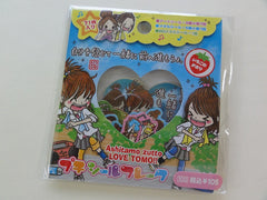 Cute Kawaii Kamio Love Tomo Girl Best Friends Flake Stickers Sack - Vintage