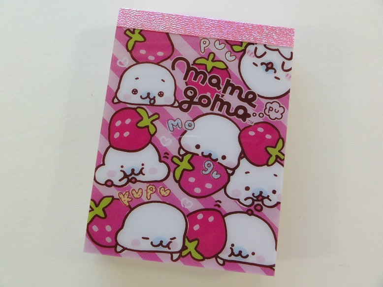 Kawaii Cute San-X Mamegoma Seal Mini Notepad / Memo Pad - D