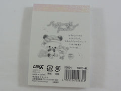 Cute Kawaii Crux Moji Panda Starry Sleep Over Mini Notepad / Memo Pad - Stationery Design Writing Collection