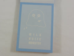 Cute Kawaii Kamio Milk Holic Monster Mini Notepad / Memo Pad - Stationery Designer Paper Collection