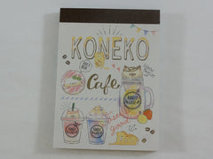 Cute Kawaii Koneko Cafe Cat Love It Mini Notepad / Memo Pad - E - Stationery Design Writing Collection