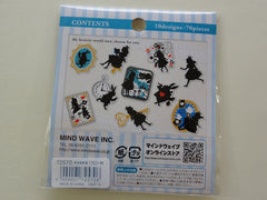 Cute Kawaii Mind Wave Alice Stickers Flake Sack - Rare