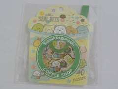 Cute Kawaii San-X Sumikko Gurashi Flake Stickers Sack - Drink - Collectible for Journal Agenda Planner Craft Scrapbook