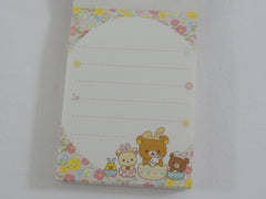 Cute Kawaii San-X Rilakkuma Bear Rabbit Mini Notepad / Memo Pad - C - Stationery Writing Message
