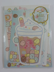 Cute Kawaii San-X Sumikko Gurashi Die Cut Letter Set Pack - Bubble Tea - Stationery Writing Paper Envelope