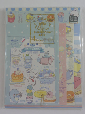 Cute Kawaii San-X Mamegoma Seal Letter Set Pack - 2019 - Writing Paper Envelope Stationery