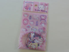 Cute Kawaii Sanrio Hello Kitty Perfume Sack-O-Stickers Flake Sticker Sack - Vintage Collectible