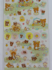 Cute Kawaii San-X Rilakkuma Bear Rabbit Easter Sticker Sheet 2019 - A - for Planner Journal Scrapbook Craft