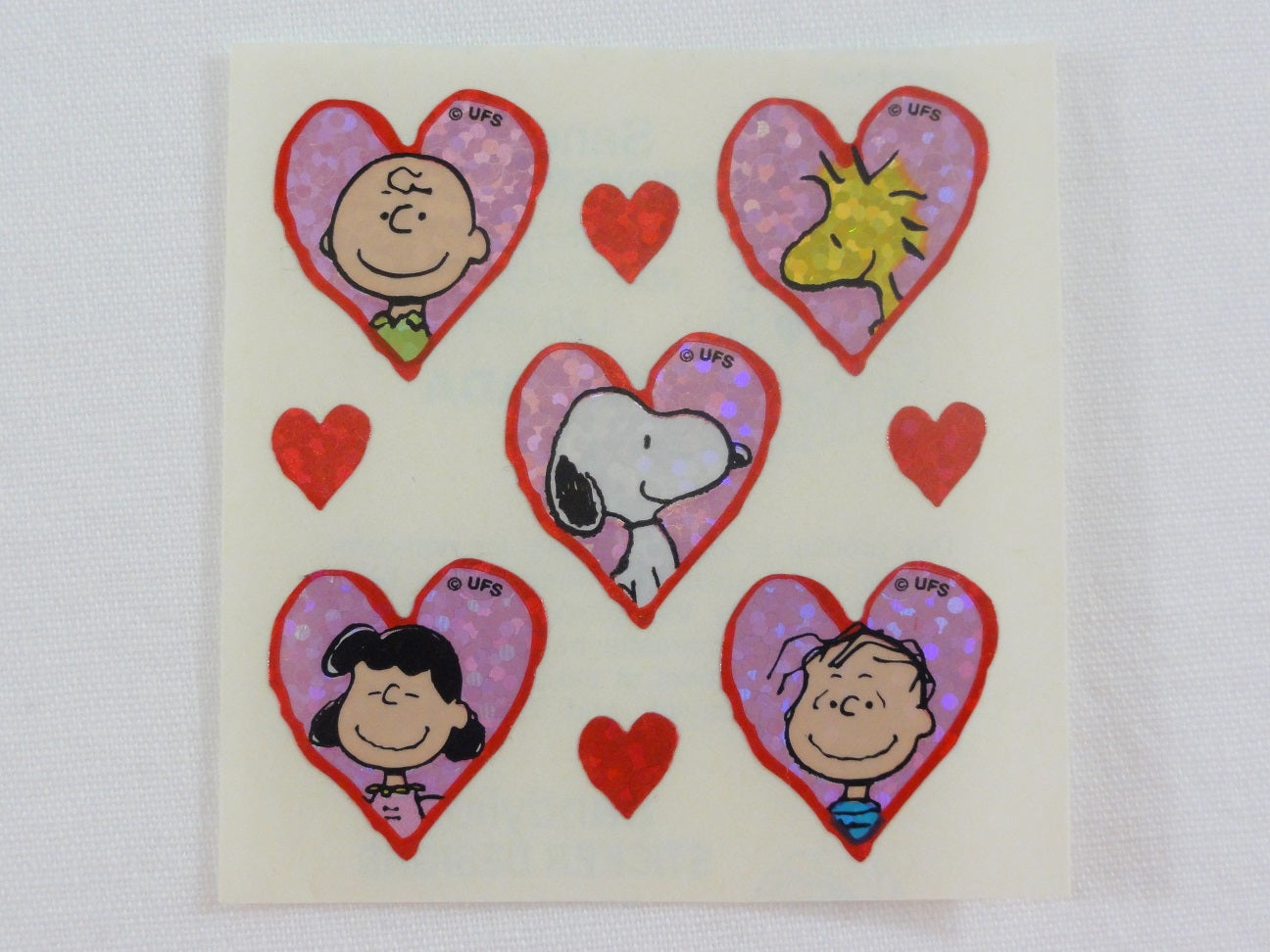 Snoopy Vintage Valentine's Day Cards With Stickers