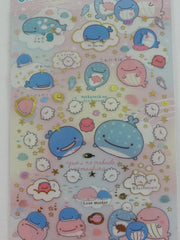 Cute Kawaii San-X Jinbesan Whale Sticker Sheet 2019 - G - for Planner Journal Scrapbook Craft