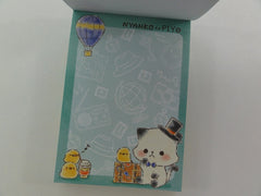 Kawaii Cute Crux Nyanko Cat Piyo Mini Notepad / Memo Pad