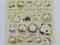 San-X Hamipa Panda Sticker Sheet 2019 - A - Collectible