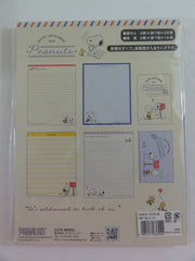 Cute Kawaii Peanuts Snoopy Letter Set Pack - Stationery Writing Paper Penpal