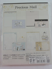 Cute Kawaii Kamio Penguin Bear Enjoy Study Mart Movie Life Best Friends Letter Set Pack - Stationery Paper Envelope Penpal