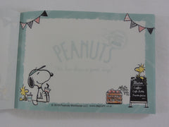 Cute Kawaii Snoopy Good Day Notepad / Memo Pad - Stationery Design Writing Collection