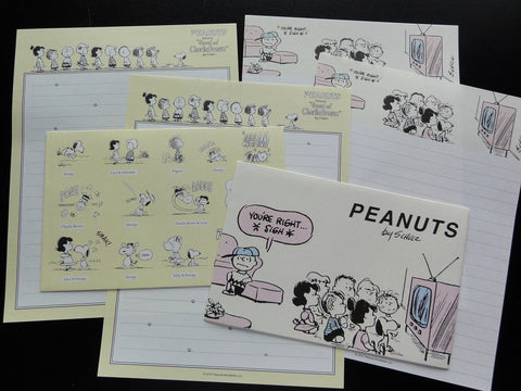 z Peanuts Snoopy Letter Sets - N
