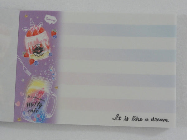Cute Kawaii Crux Melty Cafe Coffee Drink Mini Notepad / Memo Pad - G ...