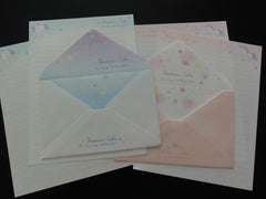 Kawaii Cute Crux Fantastic Color Stars Unicorn Magical Letter Sets