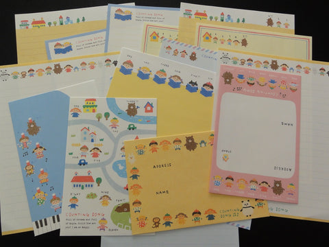 Kawaii Cute Kamio Counting Song Friends and Animals Letter Sets