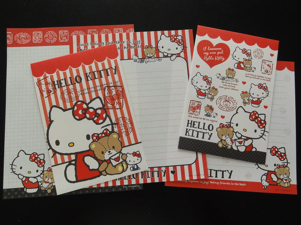 Cute Kawaii Hello Kitty Tiny Chum Letter Sets - Writing Paper Envelope ...