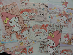 z Cute Kawaii Sanrio My Melody Letter Paper + Envelope Theme Set