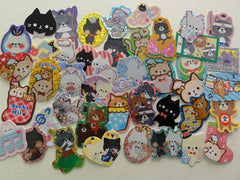 z Cat Kitten Kitty theme Flake Stickers - 43 pcs + 1 Large sticker