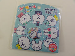 Cute Kawaii Mind Wave Animal People Stickers Flake Sack