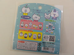 Cute Kawaii Mind Wave Animal People Stickers Flake Sack