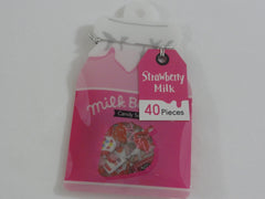 Cute Kawaii Mind Wave Special Candy Milk Stickers Sack - Strawberry