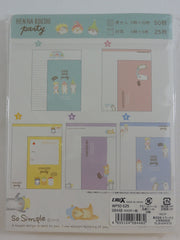 Cute Kawaii Crux Cat Party Style Letter Set Pack - Stationery Writing Paper Penpal Collectible