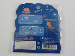 Cute Kawaii Naito Ocean Sea Animals Fish Underwater Theme Stickers Sack - B