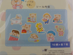 Cute Kawaii Piggy theme Flake Stickers Sack C - Home Sweet Home - for Journal Agenda Planner Scrapbooking Craft