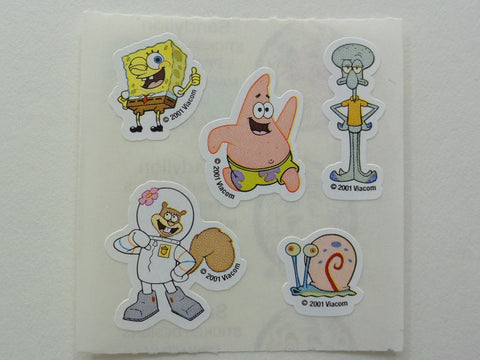 Sandylion Sponge Bob Sticker Sheet / Module - Vintage & Collectible