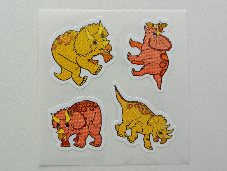 Sandylion Dinosaurs Sticker Sheet / Module - Vintage & Collectible