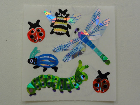 Sandylion Insects Prismatic Sticker Sheet / Module - Vintage & Collectible