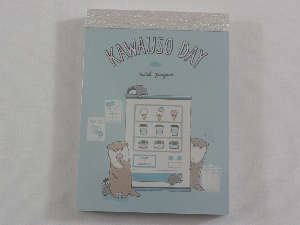 Cute Kawaii Q-Lia Drink Ice Cream Vending Mini Notepad / Memo Pad - Stationery Design Writing Collection