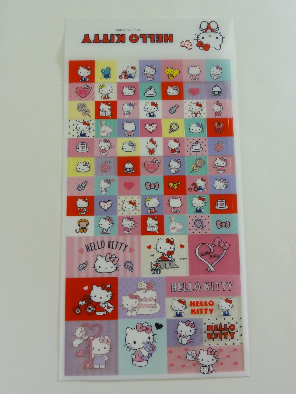 Cute Kawaii Sanrio Hello Kitty Sticker Sheet - 2018 Collectible - for –  Alwayz Kawaii