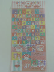 Cute Kawaii Sanrio My Melody Sticker Sheet - 2015 Rare HTF Collectible - for Journal Planner Craft Stationery