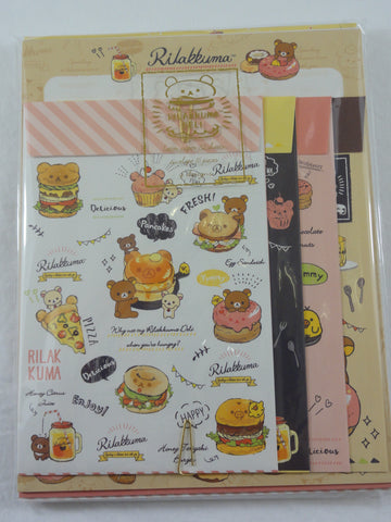 Cute Kawaii San-X Rilakkuma Deli Letter Set Pack