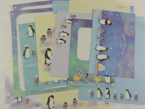 Mind Wave Penguin Starry Journey Letter Sets - Stationery Writing Paper Envelope Penpal