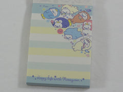 Kawaii Cute San-X Mamegoma Seal Mini Notepad / Memo Pad - F - Collectible HTF Stationery