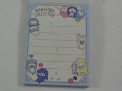 Kawaii Cute San-X Mamegoma Seal Mini Notepad / Memo Pad - G - Collectible HTF Stationery