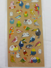 Cute Kawaii Mind Wave Birds Sticker Sheet - for Journal Planner Craft Organizer Scrapbook Notebook