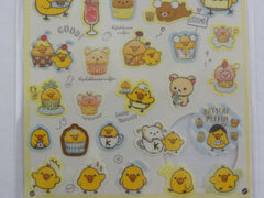 Cute Kawaii San-X Rilakkuma Bear Muffin Cafe Sticker Sheet 2019 - A - for Planner Journal Scrapbook Craft